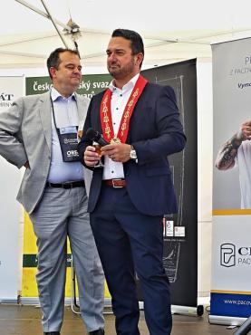 Belgický velvyslanec a předseda belgického svazu