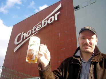 CzechBeerMan v pivovaru Chotěboř