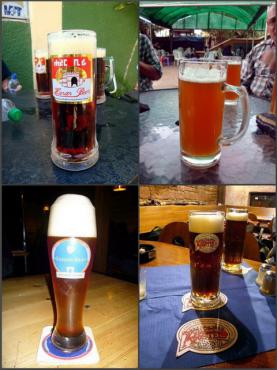 Etiopská piva a jedno z Německa