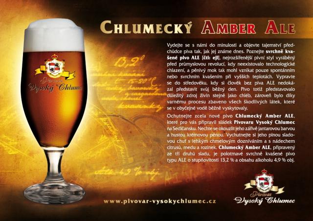 Pivovary Lobkowicz vstupují do nového pivního segmentu; uvádějí na trh Amber ALE [p247]