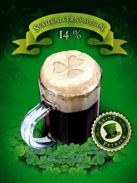 Svatý Patrik: pivní  lahůdka inspirovaná Irskem