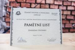 Pamětní list pro účastníky