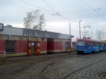 První pivní tramway Praha
