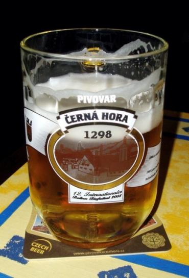 Půllitr moravského piva