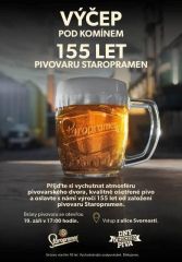 155 let pivovaru Staropramen Praha