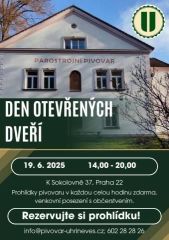 Den otevřených dveří pivovaru Uhříněves