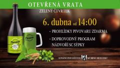 Otevřená Vrata pivovaru Moravia Brno
