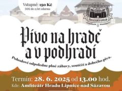 Pivo na hradě a v podhradí Lipnice n.S.