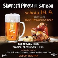 Slavnosti pivovaru Samson České Budějovice